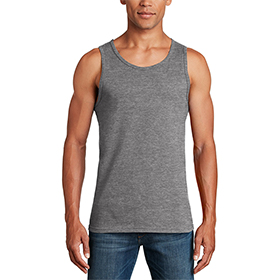 Gildan Screen Printed Heavy Cotton Tank Top - For Men: GI-G5200